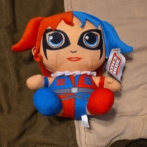 Superhero Plush Toy with Red and Blue Outfit